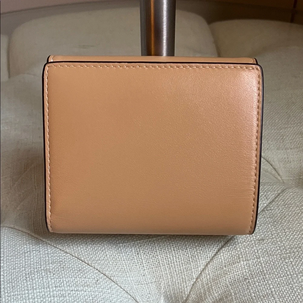 Coach Small Tan Leather Wallet - Picture 2 of 16